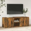 TV staliukas Televizoriaus spintelė, dūminio ąžuolo, 100x31,5x35cm, mediena