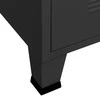 TV staliukas Televizoriaus spintelė, juoda, 105x35x42cm, metalas