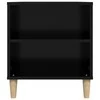 TV staliukas Televizoriaus spintelė, juodos spalvos, 102x44,5x50cm, mediena