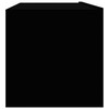 TV staliukas Televizoriaus spintelė, juoda, 100x30x30cm, apdirbta mediena