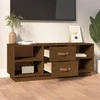 TV staliukas Televizoriaus spintelė, medaus ruda, 100x34x40cm, pušis