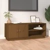 TV staliukas Televizoriaus spintelė, medaus ruda, 105x34x40cm, pušis