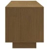 TV staliukas Televizoriaus spintelė, medaus ruda, 110x30x33,5cm, pušis