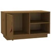 TV staliukas Televizoriaus spintelė, medaus ruda, 70x34x40cm, pušies masyvas
