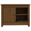 TV staliukas Televizoriaus spintelė, medaus ruda, 70x36,5x52cm, pušis