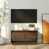 TV staliukas Televizoriaus spintelė, medaus ruda, 74x34x40cm, pušis
