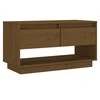 TV staliukas Televizoriaus spintelė, medaus ruda, 74x34x40cm, pušis