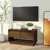 TV staliukas Televizoriaus spintelė, medaus ruda, 74x34x40cm, pušis