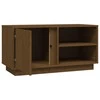 TV staliukas Televizoriaus spintelė, medaus ruda, 80x35x40,5cm, pušis