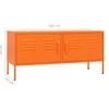 TV staliukas Televizoriaus spintelė, oranžinė, 105x35x50cm, plienas