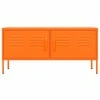 TV staliukas Televizoriaus spintelė, oranžinė, 105x35x50cm, plienas