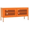 TV staliukas Televizoriaus spintelė, oranžinė, 105x35x50cm, plienas