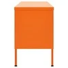 TV staliukas Televizoriaus spintelė, oranžinė, 105x35x50cm, plienas