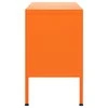 TV staliukas Televizoriaus spintelė, oranžinė, 105x35x50cm, plienas