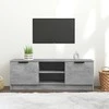 TV staliukas Televizoriaus spintelė, betono pilka, 102x35x36,5cm, mediena