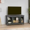 TV staliukas Televizoriaus spintelė, pilka, 103x36,5x52cm, pušies masyvas