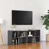 TV staliukas Televizoriaus spintelė, pilka, 104x30x52cm, apdirbta mediena