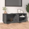 TV staliukas Televizoriaus spintelė, pilka, 105x34x40cm, pušies masyvas