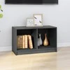 TV staliukas Televizoriaus spintelė, pilka, 70x33x42cm, pušies masyvas