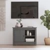 TV staliukas Televizoriaus spintelė, pilka, 70x36,5x52cm, pušies masyvas