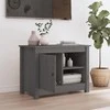 TV staliukas Televizoriaus spintelė, pilka, 70x36,5x52cm, pušies masyvas