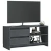 TV staliukas Televizoriaus spintelė, pilka, 80x31x39cm, pušies masyvas