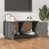 TV staliukas Televizoriaus spintelė, pilka, 80x34x40cm, pušies masyvas