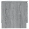 TV staliukas Televizoriaus spintelė, pilka, 80x35x36,5cm, apdirbta mediena