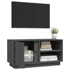 TV staliukas Televizoriaus spintelė, pilka, 80x35x40,5cm, pušies masyvas