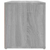 TV staliukas Televizoriaus spintelė, pilka ąžuolo, 100x31,5x35cm, mediena