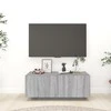 TV staliukas Televizoriaus spintelė, pilka ąžuolo, 100x35x40cm, mediena