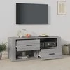 TV staliukas Televizoriaus spintelė, pilka ąžuolo, 100x35x40cm, mediena
