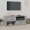 TV staliukas Televizoriaus spintelė, pilka ąžuolo, 100x35x40cm, mediena
