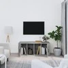 TV staliukas Televizoriaus spintelė, pilka ąžuolo, 100x35x40cm, mediena