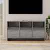 TV staliukas Televizoriaus spintelė, pilka ąžuolo, 102x37,5x52,5cm, MDP