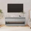 TV staliukas Televizoriaus spintelė, pilka ąžuolo, 102x41x44cm, mediena