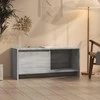 TV staliukas Televizoriaus spintelė, pilkos ąžuolo spalvos, 90x35x40cm, MDP