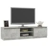 TV staliukas Televizoriaus spintelė, betono, 140x40x35,5cm, apdirbta mediena