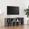 TV staliukas Televizoriaus spintelė, pilka, 104x30x52cm, apdirbta mediena