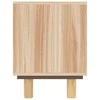 TV staliukas Televizoriaus spintelė, ruda, 80x30x40cm, pušis ir ratanas