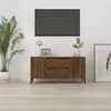 TV staliukas Televizoriaus spintelė, ruda ąžuolo, 102x44,5x50cm, mediena