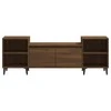 TV staliukas Televizoriaus spintelė, ruda ąžuolo, 160x35x55cm, mediena