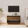 TV staliukas Televizoriaus spintelė, ruda ąžuolo, 70x41x44cm, mediena