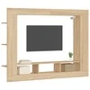 TV staliukas Televizoriaus spintelė, sonoma ąžuolo, 152x22x113cm, mediena