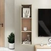 TV staliukas Televizoriaus spintelė, ąžuolo, 30,5x30x110cm, apdirbta mediena