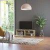 TV staliukas Televizoriaus spintelė, ąžuolo, 120x34x37cm, apdirbta mediena