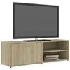 TV staliukas Televizoriaus spintelė, ąžuolo, 120x34x37cm, apdirbta mediena