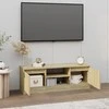 TV staliukas Televizoriaus spintelė su durelėmis, ąžuolo, 102x30x36cm
