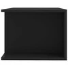 TV staliukas Televizoriaus spintelė su LED apšvietimu, juoda, 90x39x30cm