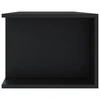 TV staliukas Televizoriaus spintelė su LED apšvietimu, juoda, 135x39x30cm